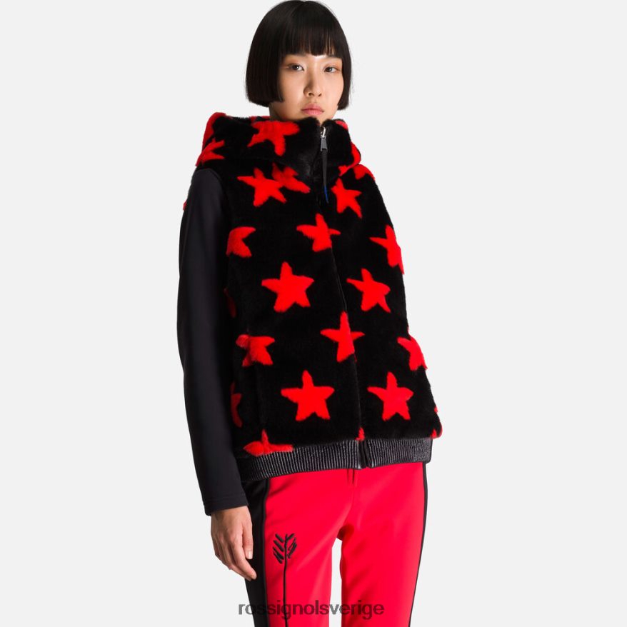 kvinnor Rossignol svart jcc upp och ner väst blast 0P00HR1055