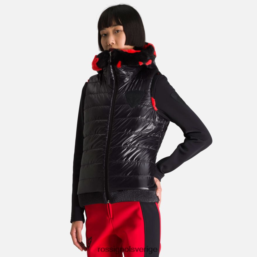 kvinnor Rossignol svart jcc upp och ner väst blast 0P00HR1055