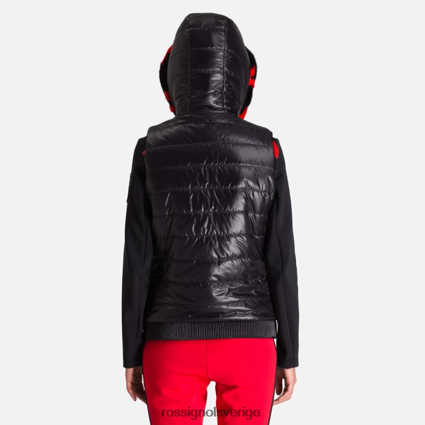 kvinnor Rossignol svart jcc upp och ner väst blast 0P00HR1055