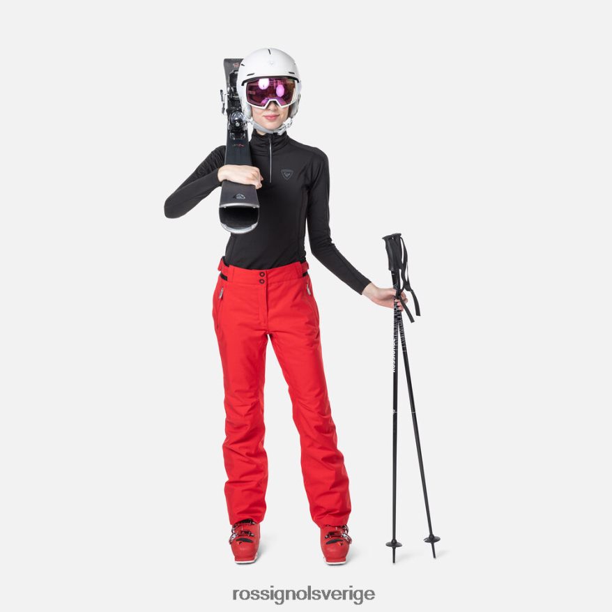 kvinnor Rossignol svart klassisk topp med halv dragkedja blast 0P00HR820