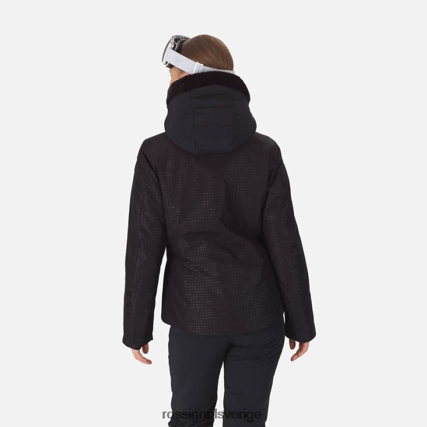 kvinnor Rossignol svart kontroll skidjacka blast 0P00HR930