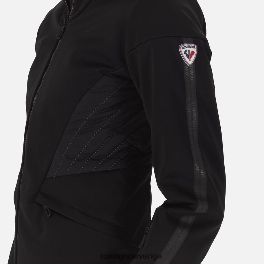 kvinnor Rossignol svart platt softshell skidjacka blast 0P00HR988
