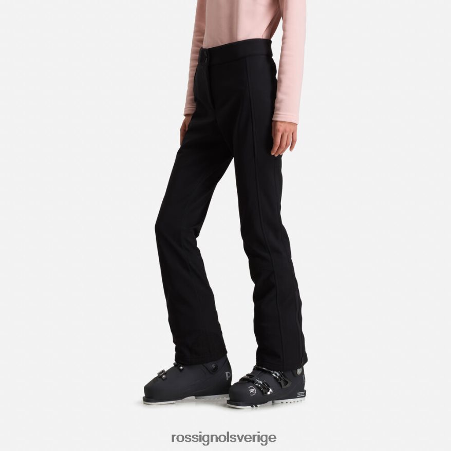 kvinnor Rossignol svart platta softshell skidbyxor bottnar 0P00HR1101