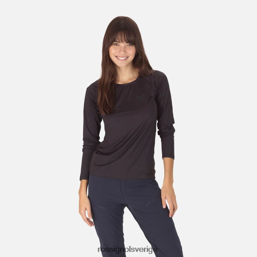 kvinnor Rossignol svart skpr långärmad t-shirt blast 0P00HR918