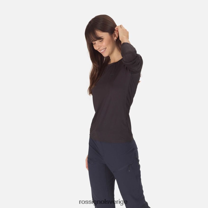 kvinnor Rossignol svart skpr långärmad t-shirt blast 0P00HR918