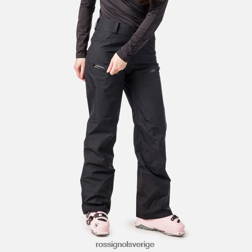kvinnor Rossignol svart skpr trelagers byxor blast 0P00HR887