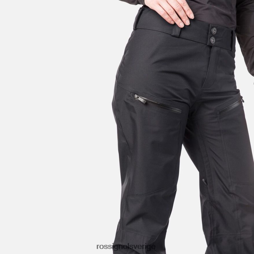 kvinnor Rossignol svart skpr trelagers byxor blast 0P00HR887