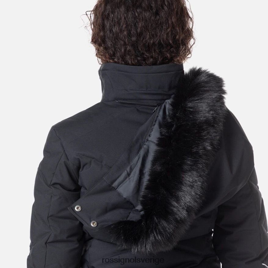 kvinnor Rossignol svart staci skidjacka blast 0P00HR759