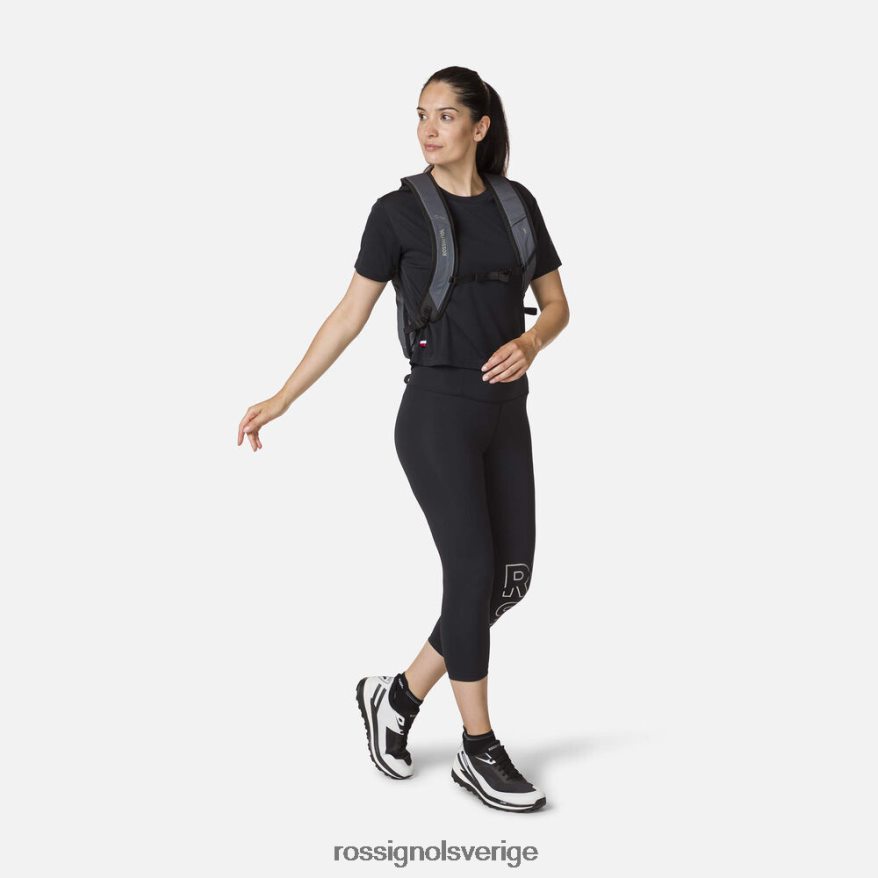 kvinnor Rossignol svart stretch 3/4 löpartights bottnar 0P00HR838