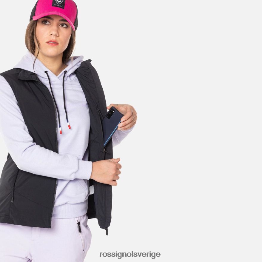 kvinnor Rossignol svart väst på sidan blast 0P00HR830