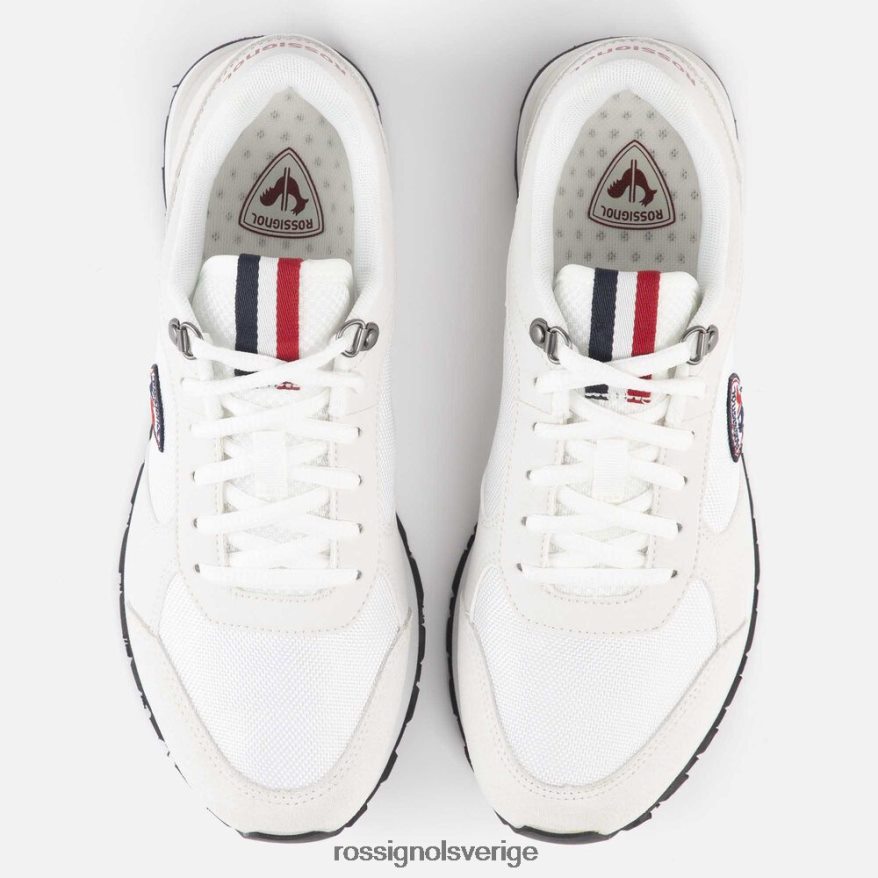 kvinnor Rossignol vit arv sneakers Skodon 0P00HR701
