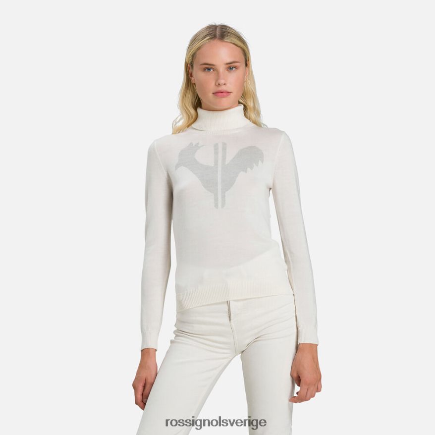 kvinnor Rossignol vit classique tröja med rullhals blast 0P00HR864
