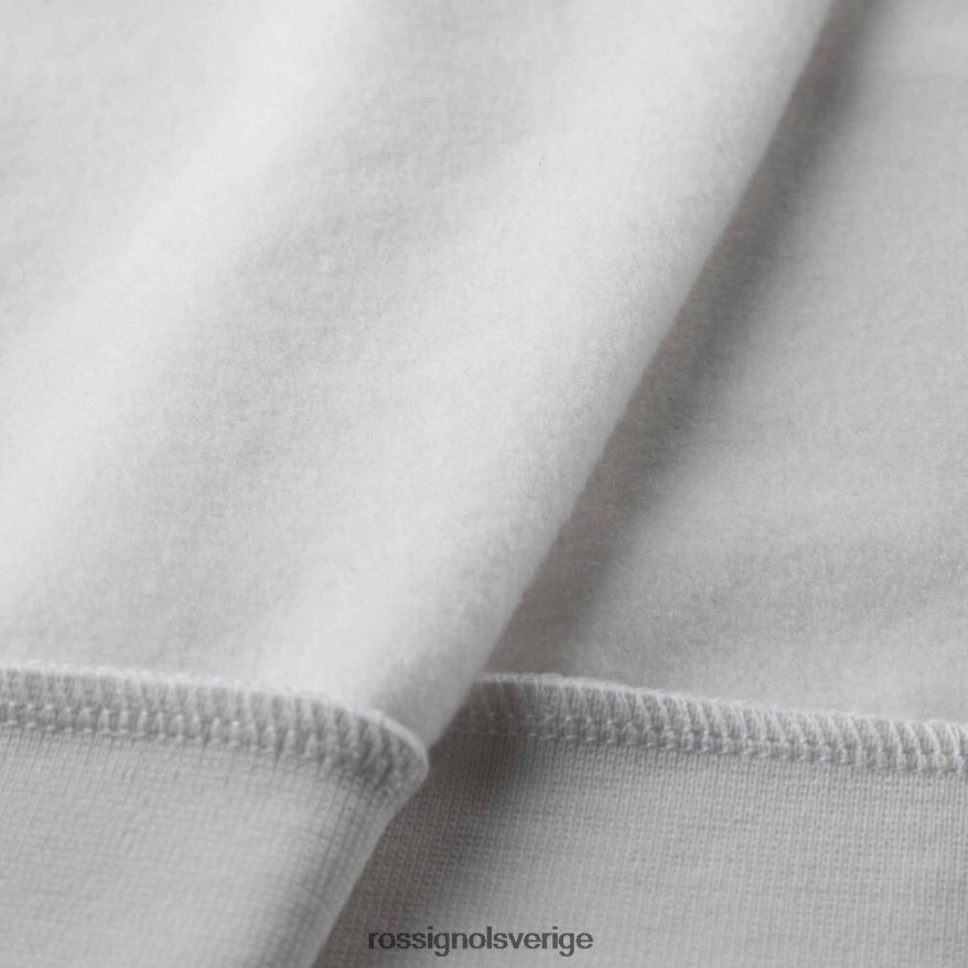 kvinnor Rossignol vit fleecetröja med luva med luva och dragkedja blast 0P00HR842