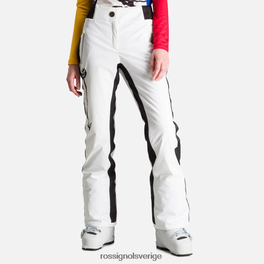 kvinnor Rossignol vit jcc stellar skidbyxor bottnar 0P00HR1043