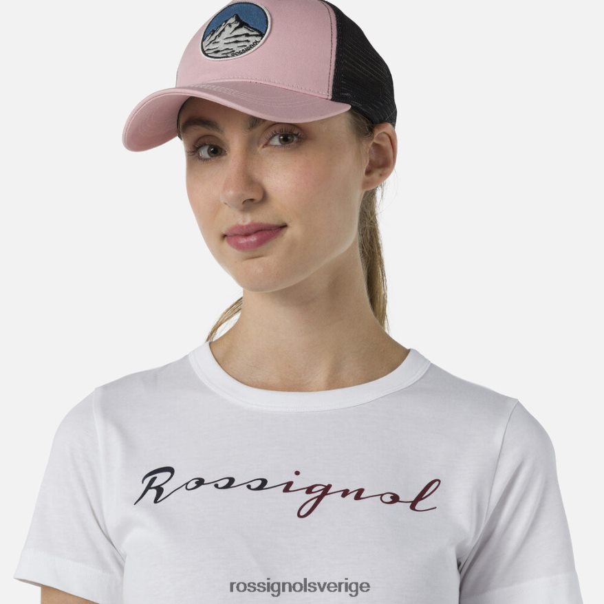 kvinnor Rossignol vit logotyp t-shirt blast 0P00HR694
