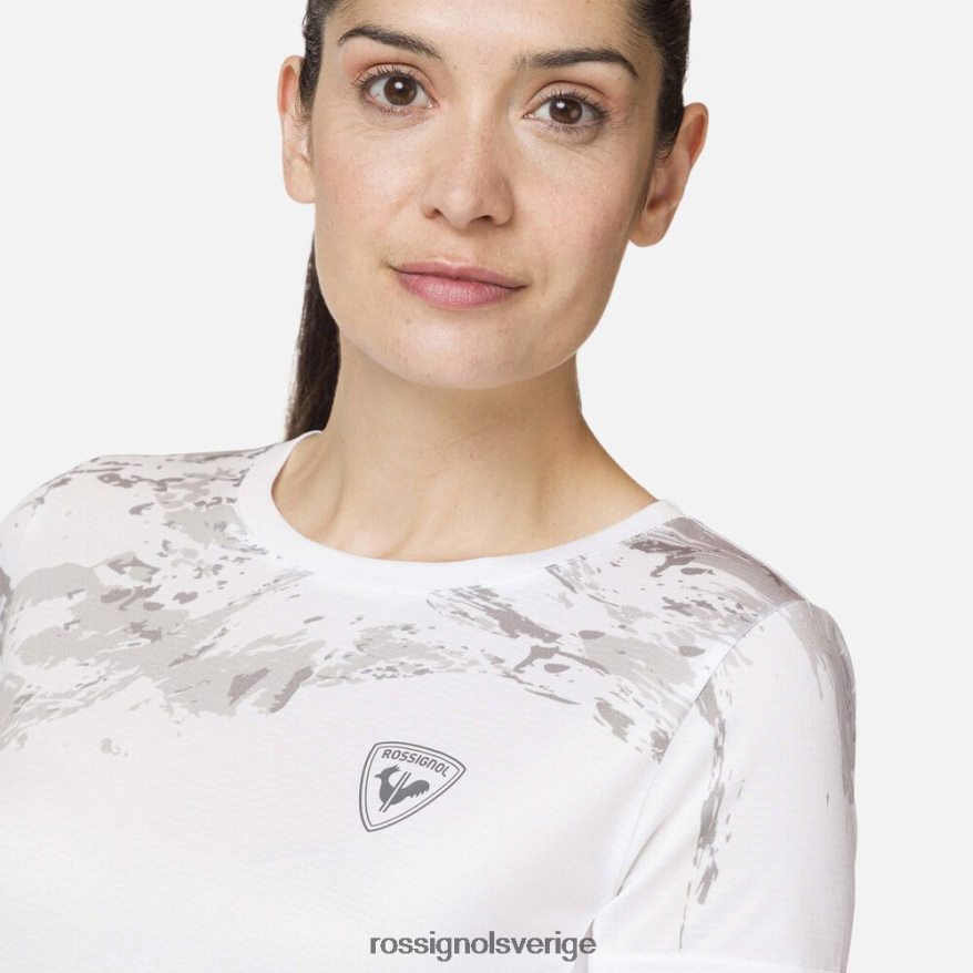 kvinnor Rossignol vit lätt t-shirt blast 0P00HR841