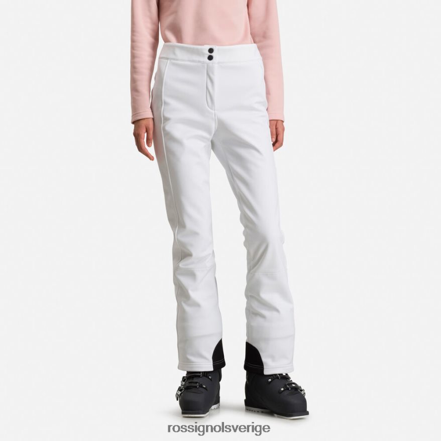 kvinnor Rossignol vit platta softshell skidbyxor bottnar 0P00HR769