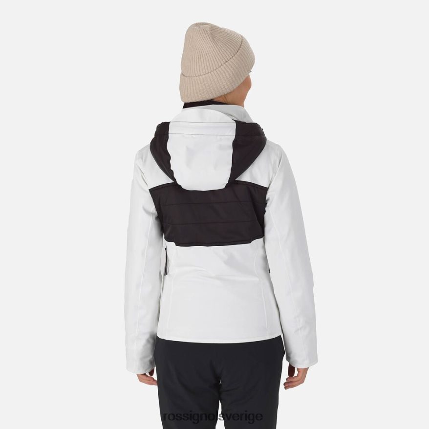 kvinnor Rossignol vit react merino skidjacka blast 0P00HR1060