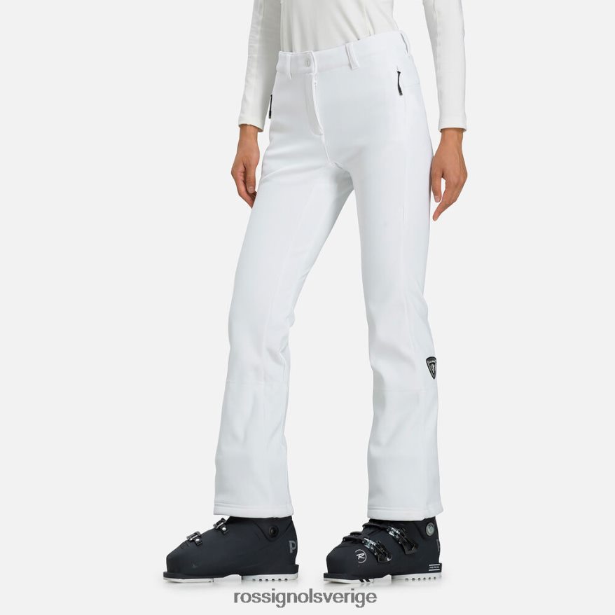 kvinnor Rossignol vit softshell skidbyxor bottnar 0P00HR1036