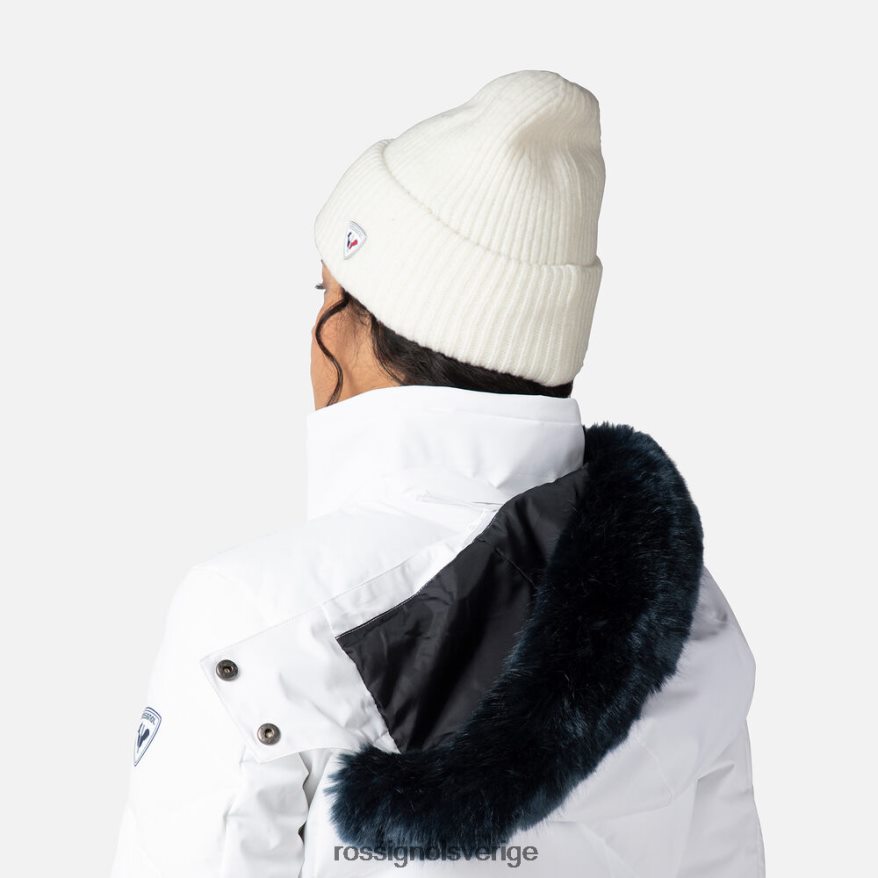 kvinnor Rossignol vit staci skidjacka blast 0P00HR1030