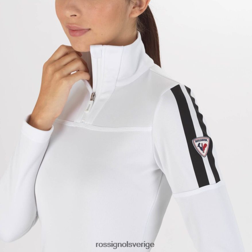 kvinnor Rossignol vit upplev halv dragkedja blast 0P00HR750