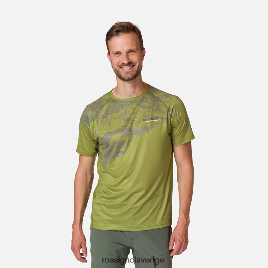 män Rossignol Moss grön lätt t-shirt blast 0P00HR21