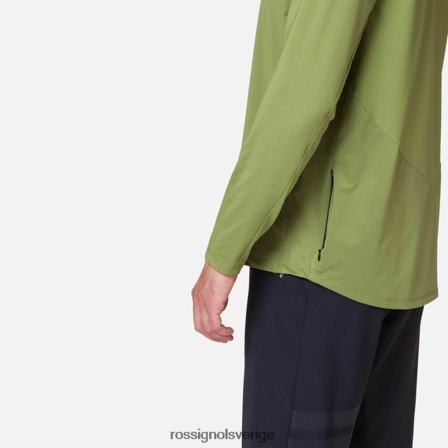 män Rossignol Moss grön långärmad jersey klassisk passform blast 0P00HR70