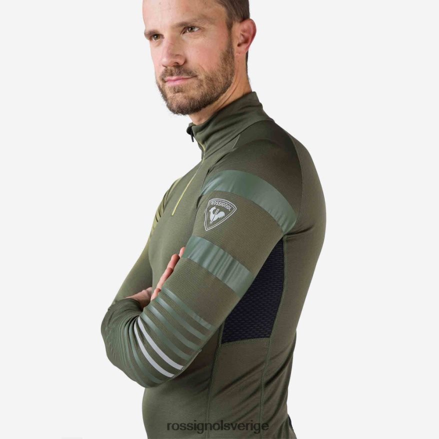 män Rossignol acinusblad poursuite topp med halv dragkedja blast 0P00HR366