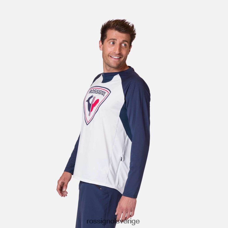 män Rossignol bbr långärmad jersey klassisk passform blast 0P00HR95