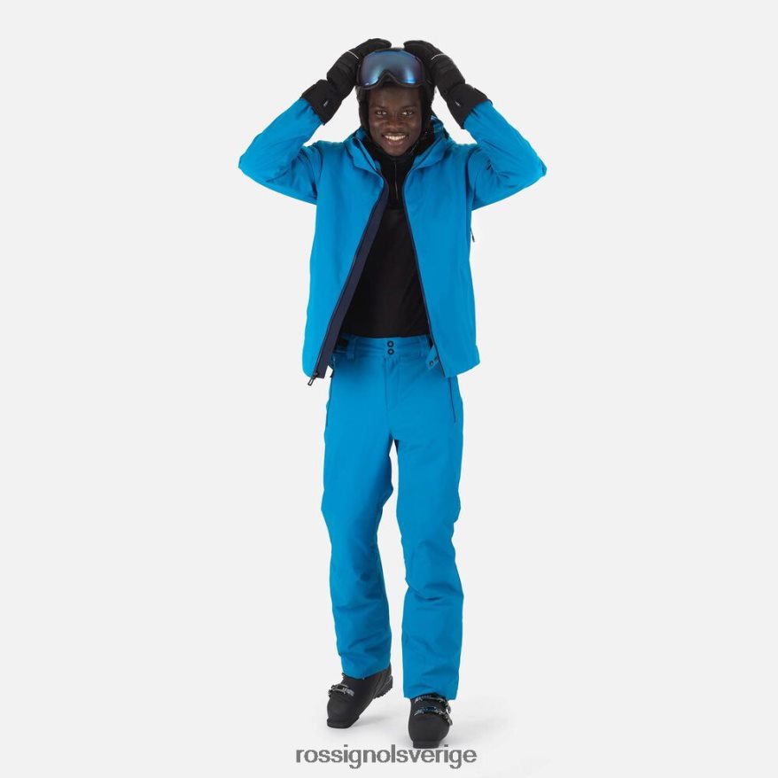 män Rossignol blå kontroll skidjacka blast 0P00HR123