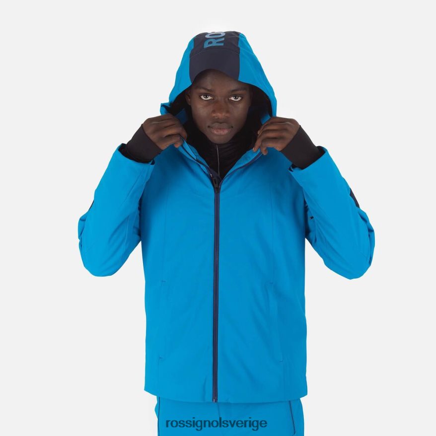 män Rossignol blå kontroll skidjacka blast 0P00HR123