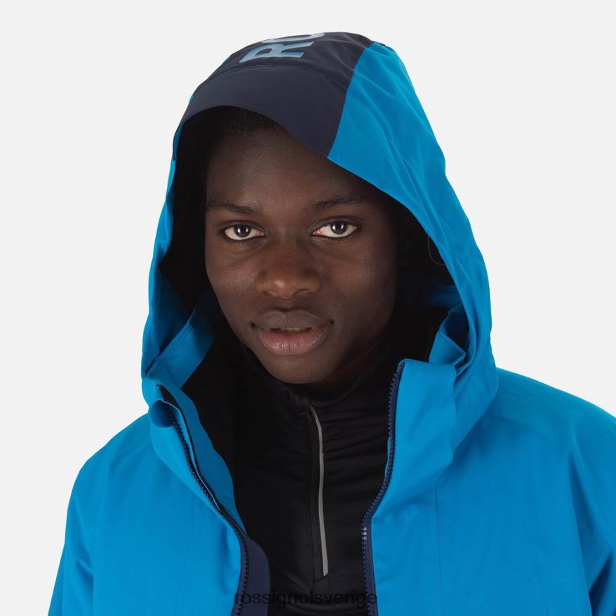 män Rossignol blå kontroll skidjacka blast 0P00HR123