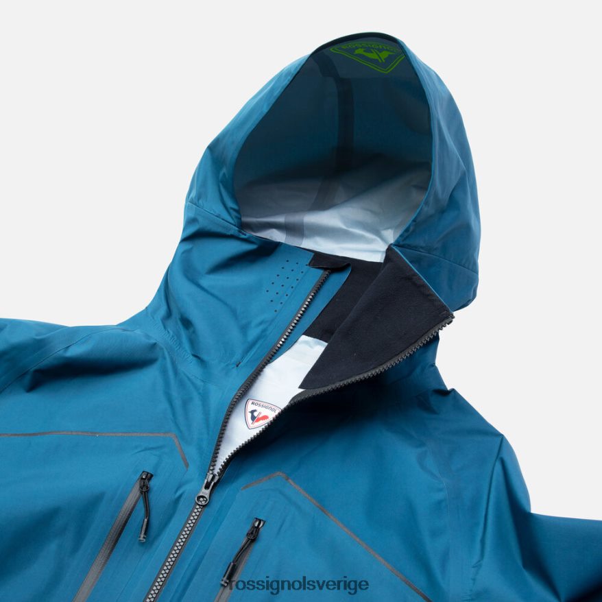 män Rossignol blåfågel ateliers ride free ski/snowboard jacka blast 0P00HR542