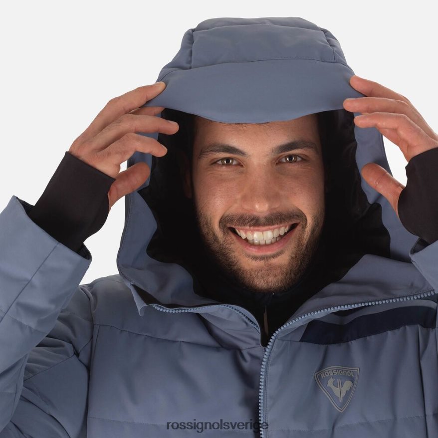 män Rossignol blågrå snabb skidjacka blast 0P00HR138