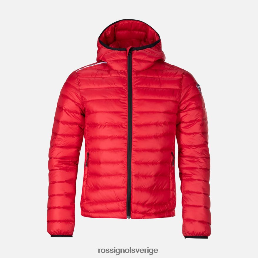 män Rossignol carmin huva isolerad jacka 180gr blast 0P00HR341