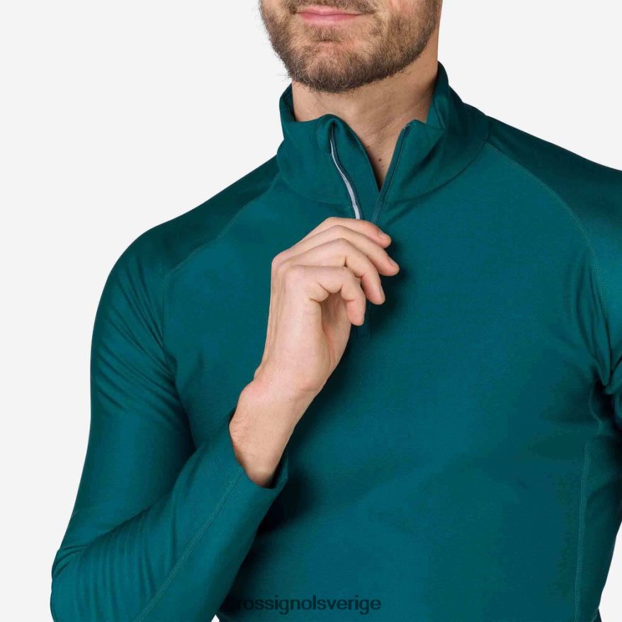 män Rossignol djupa klassisk topp med halv dragkedja blast 0P00HR252