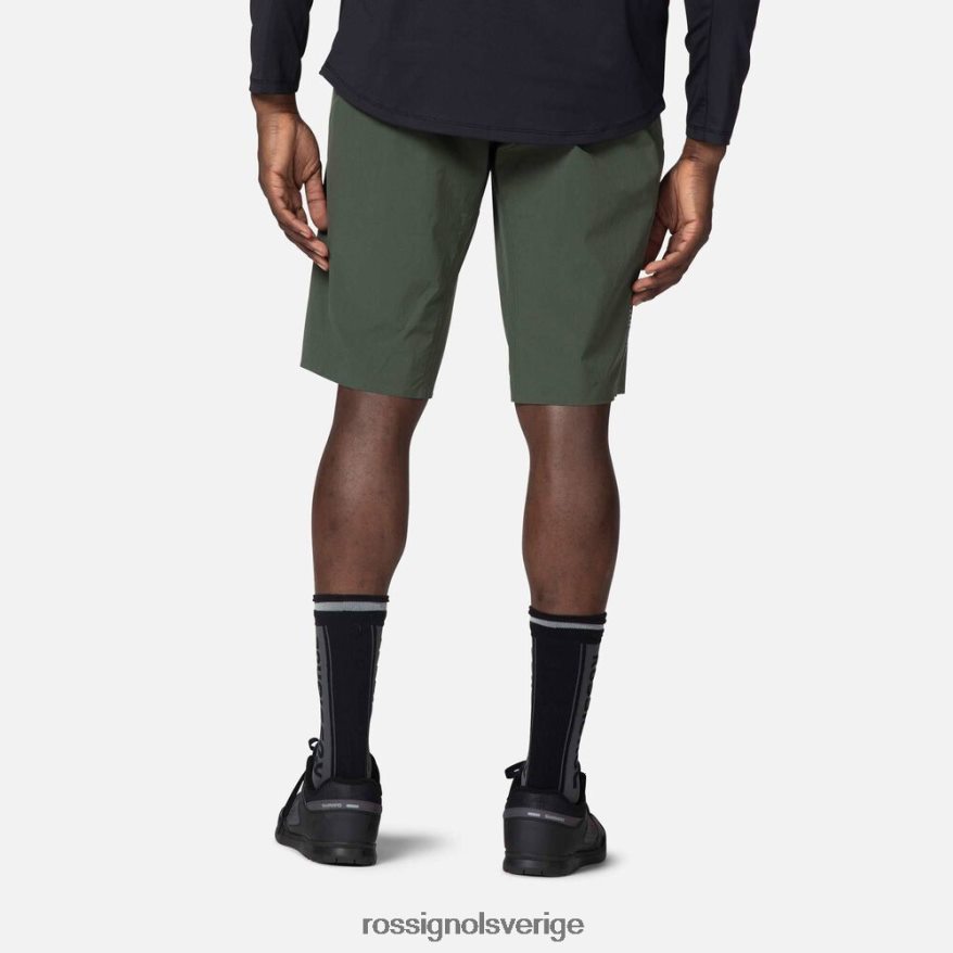män Rossignol ebenholtsgrönt mountainbike shorts bottnar 0P00HR507
