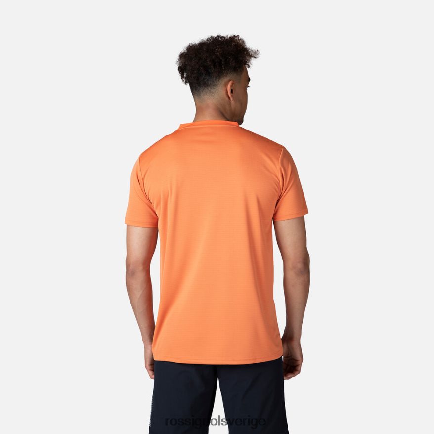 män Rossignol flameorange aktiv t-shirt blast 0P00HR511