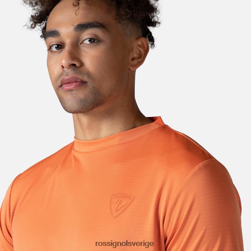 män Rossignol flameorange aktiv t-shirt blast 0P00HR511