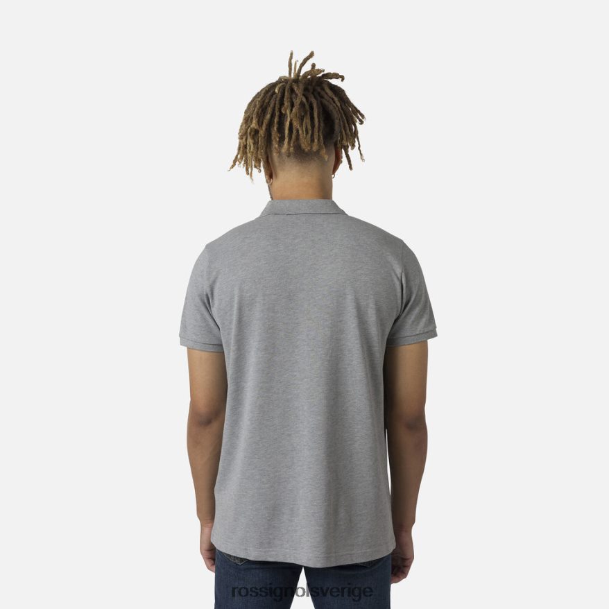 män Rossignol gråmelerad logotyp polo blast 0P00HR84