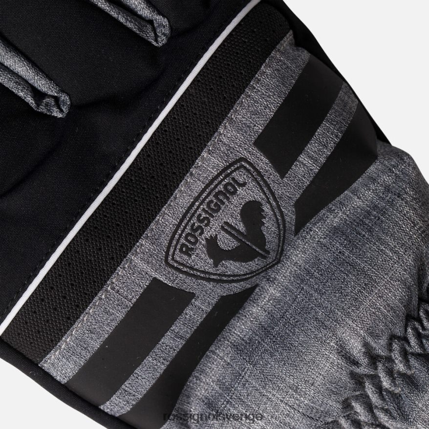 män Rossignol gråmelerad tekniska vattentäta skidhandskar Tillbehör 0P00HR508