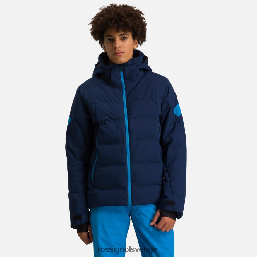 män Rossignol mörk marinblå avresa skidjacka blast 0P00HR130