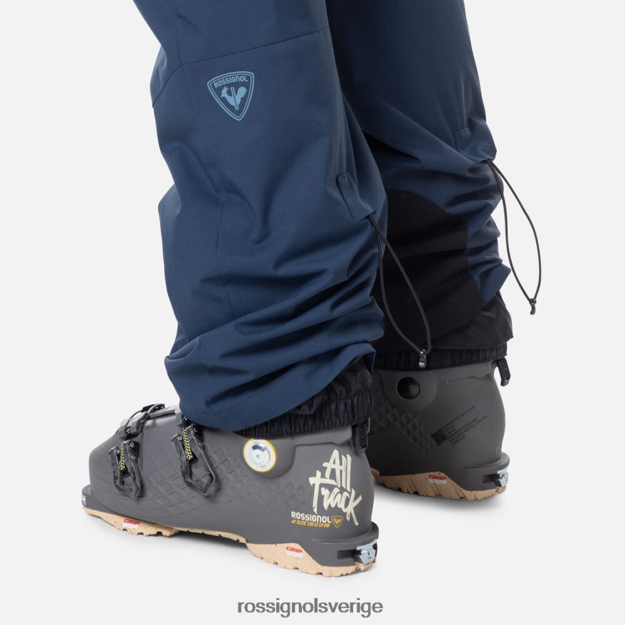 män Rossignol mörk marinblå avslappnade haklappsbyxor bottnar 0P00HR363