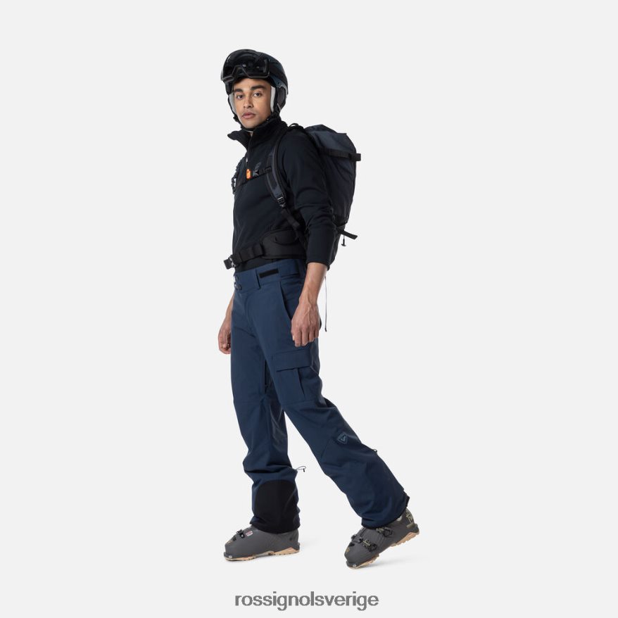 män Rossignol mörk marinblå avslappnade skidbyxor bottnar 0P00HR447