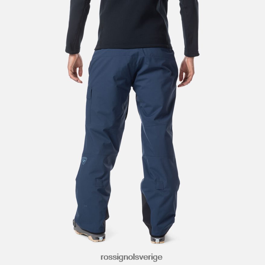 män Rossignol mörk marinblå avslappnade skidbyxor bottnar 0P00HR447