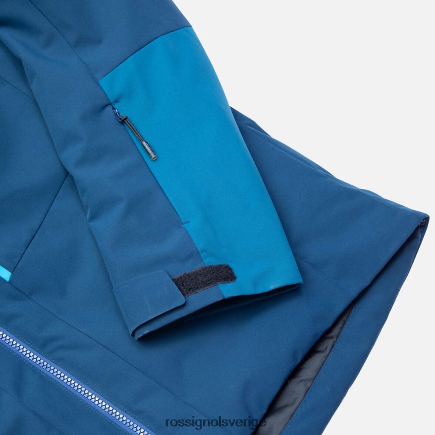 män Rossignol mörk marinblå funktion skidjacka blast 0P00HR167