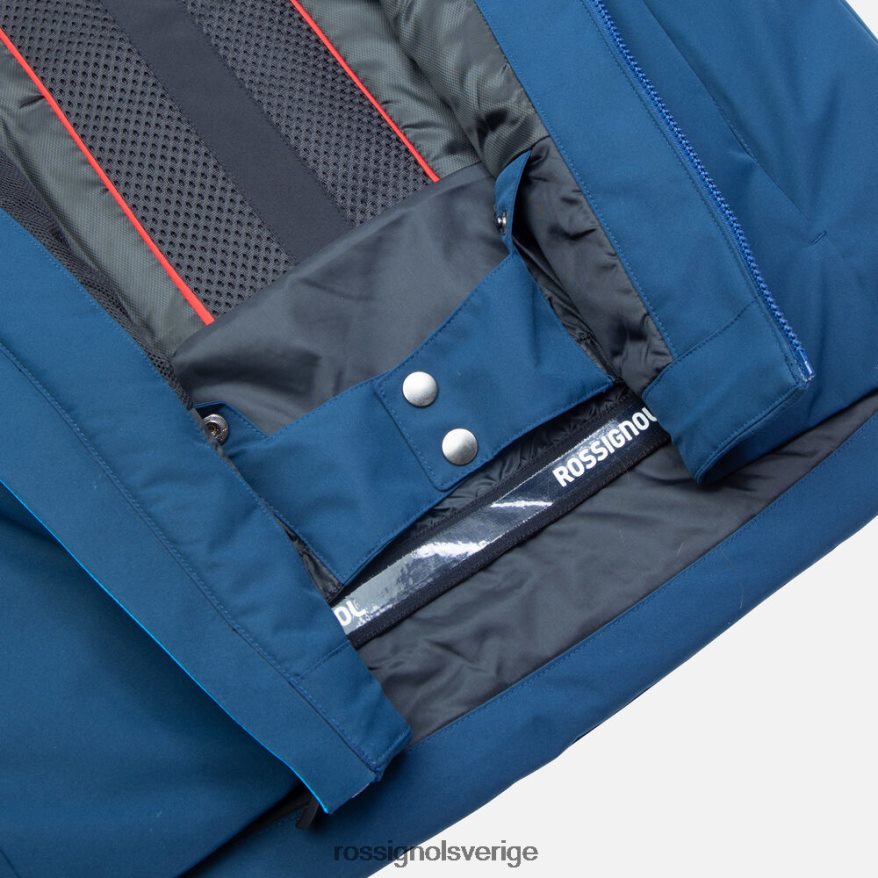 män Rossignol mörk marinblå funktion skidjacka blast 0P00HR167