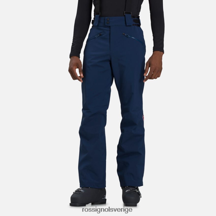 män Rossignol mörk marinblå klassiska skidbyxor bottnar 0P00HR97
