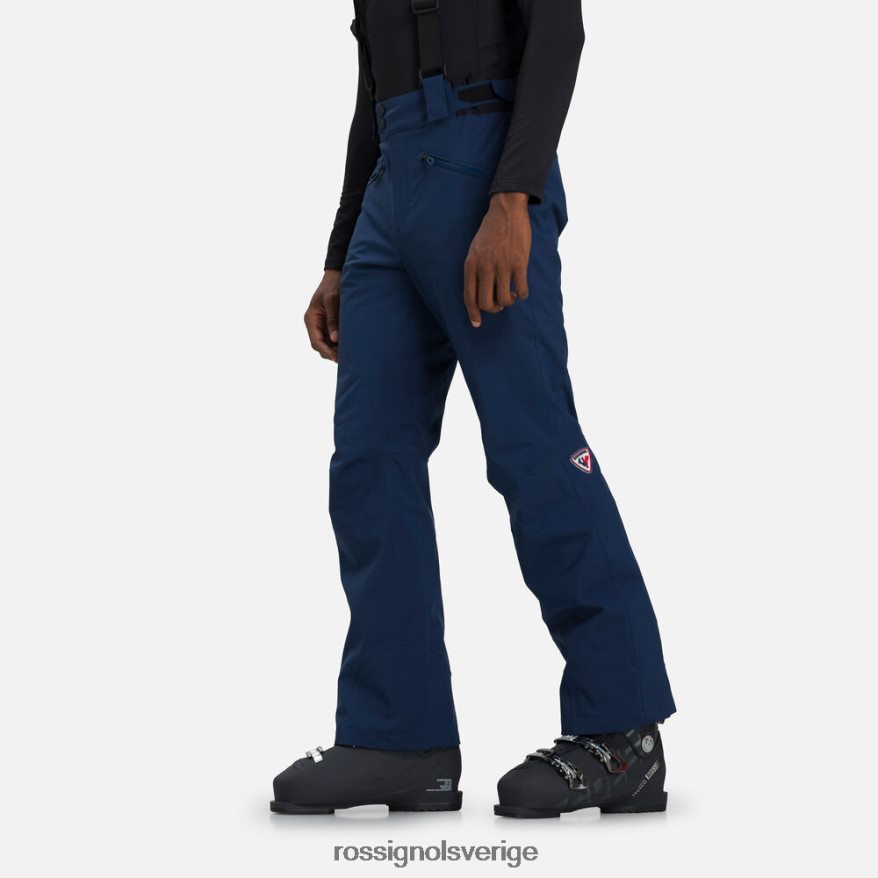 män Rossignol mörk marinblå klassiska skidbyxor bottnar 0P00HR97