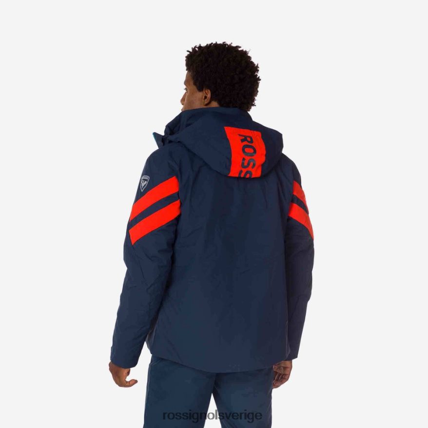 män Rossignol mörk marinblå kontroll skidjacka blast 0P00HR632